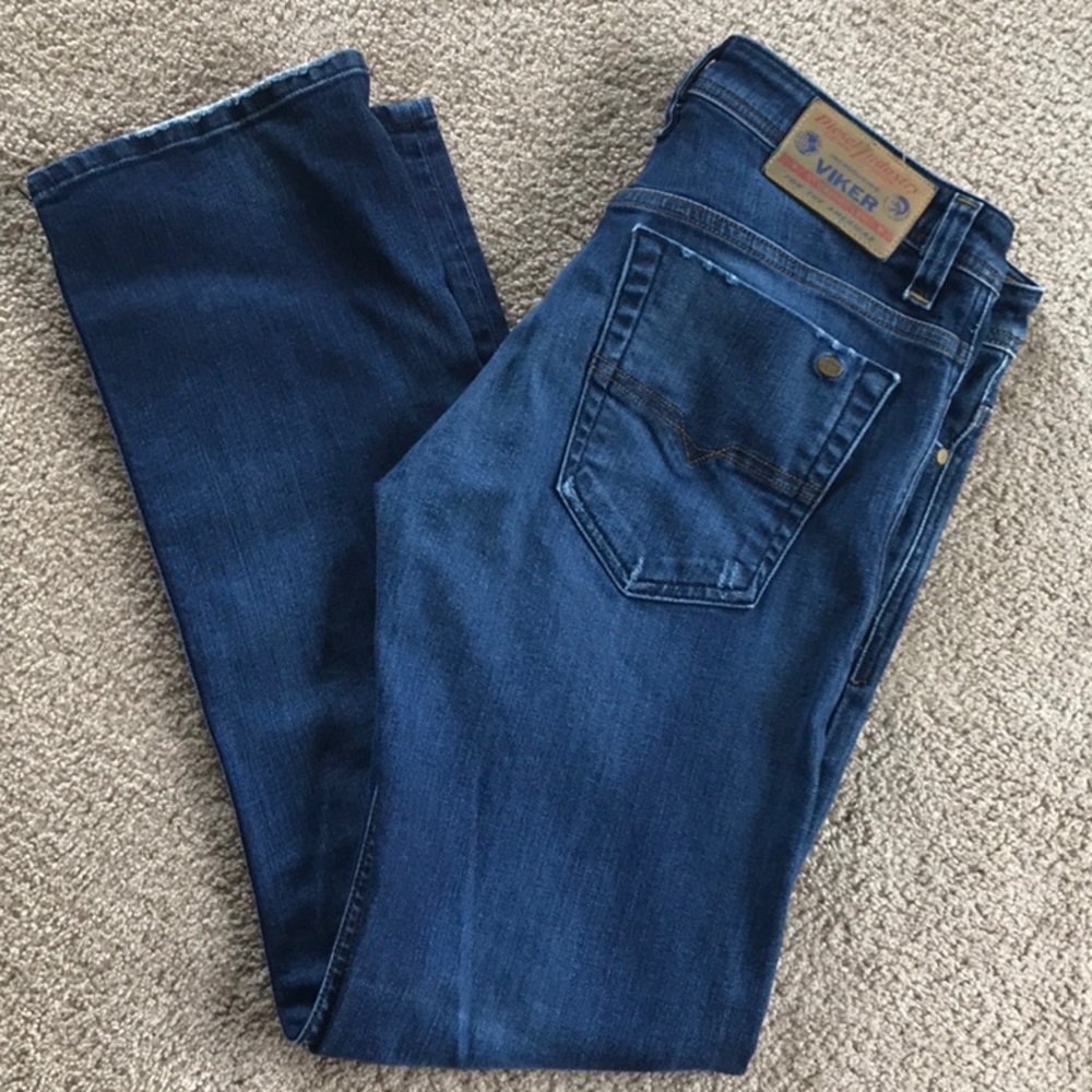 Diesel biker regular straight Jean
